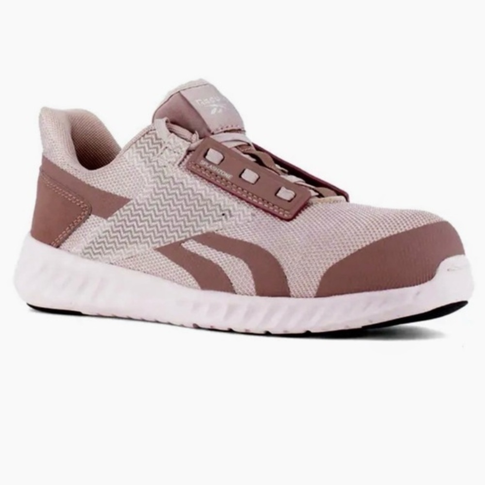 Reebok Sublite Legend Sneakers Rose Gold Memory Foam 6.5 Comfort Walking Lace-up
